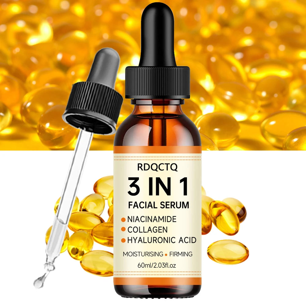 Niacinamide Collagen Hyaluronic Acid Serum – 3-in-1 Face Essence Face Serum Oasis Select