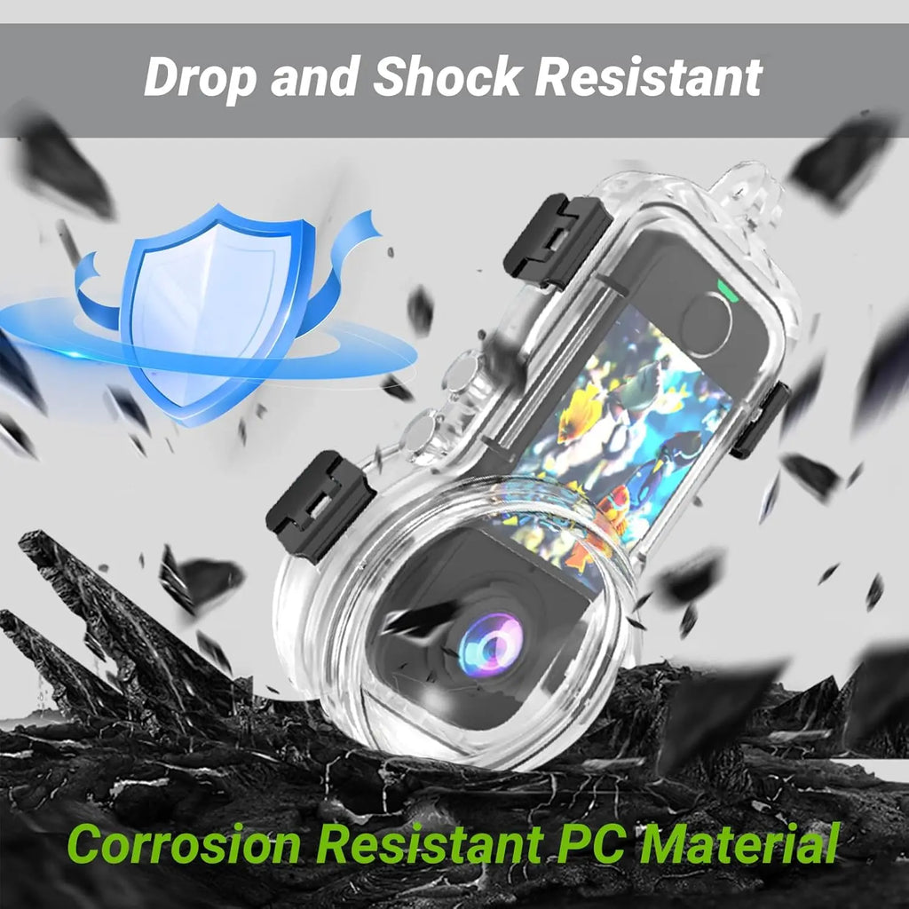 Insta360 X4 Air Invisible Waterproof Housing Shell – 50M Dive