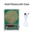 0.01-100000Hz Adjustable Sine Wave Resonance Generator Ultra Low Frequency Generator Resonator Sound Frequency Machine Micro USB Oasis Select With housing