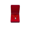 Square Velvet Necklace Box – Pendant Gift & Storage Case