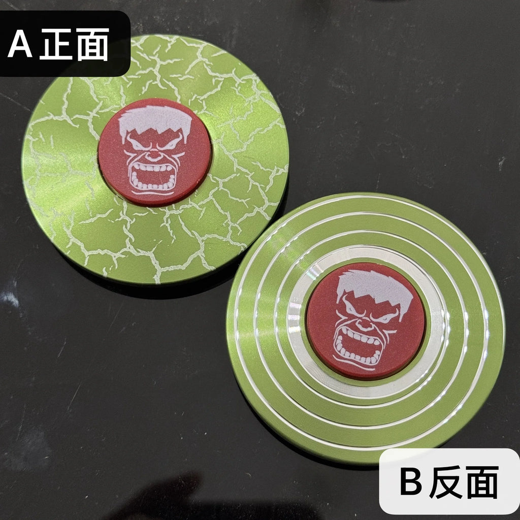 Finger Spinner Shield Aluminum Alloy Fidget Stress Relief Toy