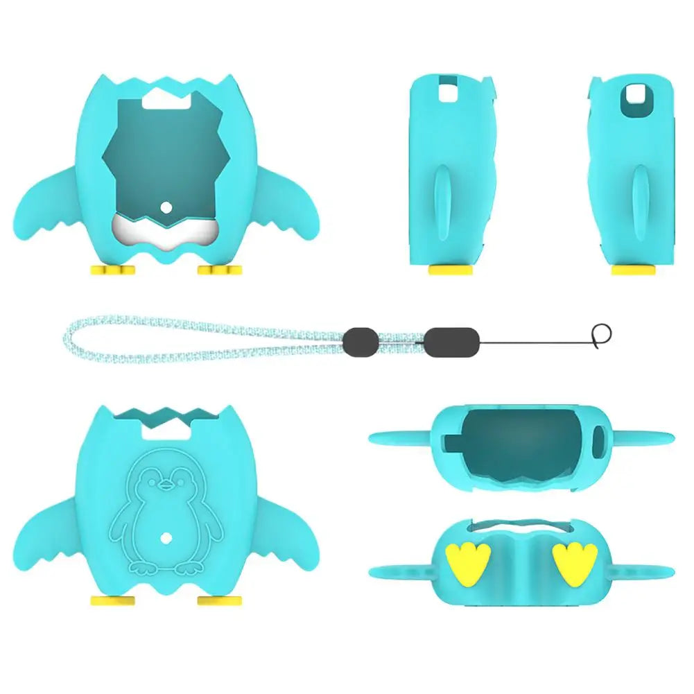 Tamagotchi Paradise Silicone Case – 360° Penguin Protective Cover