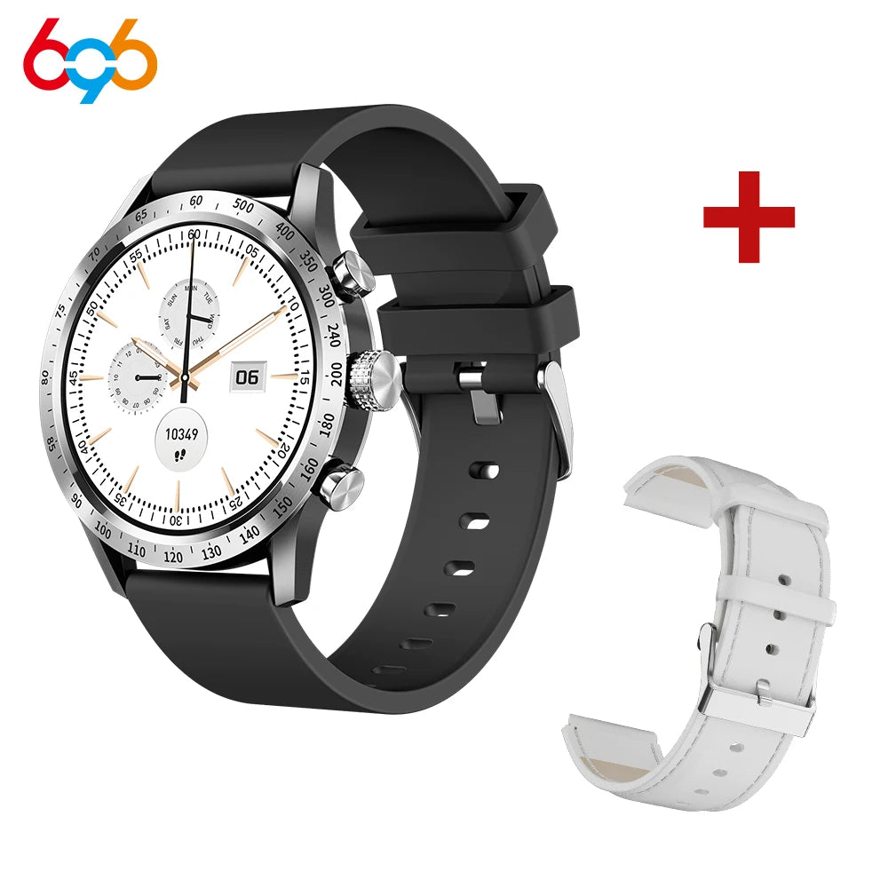New Fashion Women 1.28" AMOLED Smartwatch Blue Tooth Call Smart Watch Heart Rate Sports Fitness Lady Waterproof Voice Assistant Oasis Select BKBKS a WHL