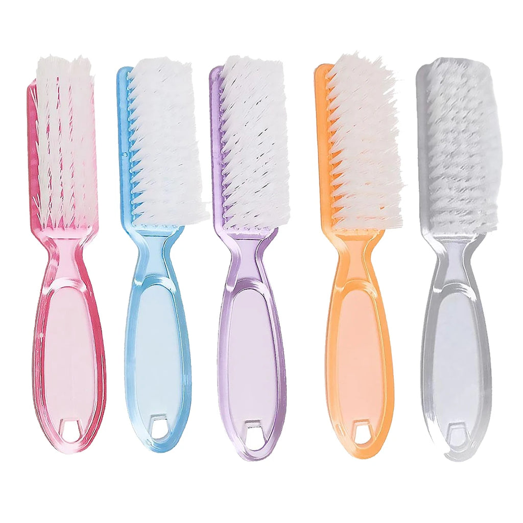 Nail Brush for Cleaning Fingernails, Deep Cleaning Nail Scrubber Brush Foot Brush Handle Grip Nail Brush for Toes & Fingernails Oasis Select