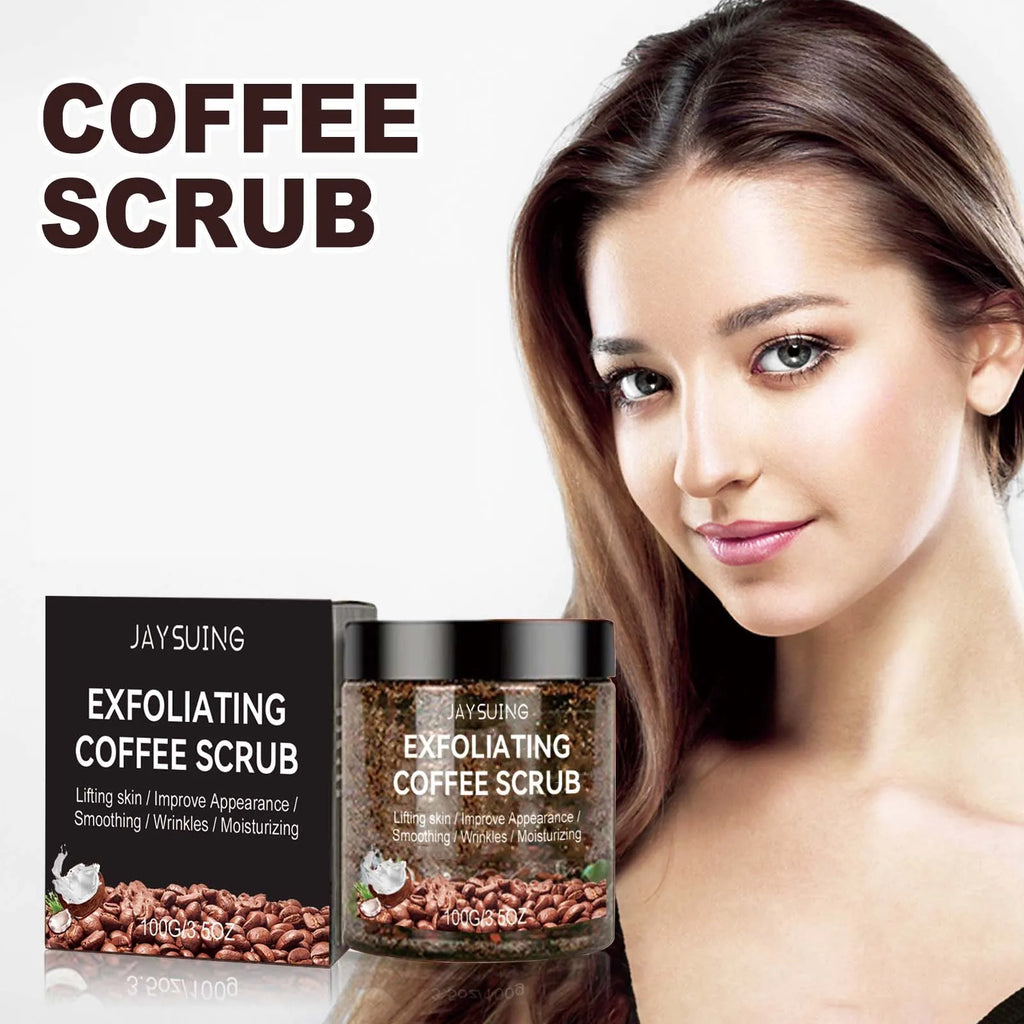 Coffee Scrub Softening Keratin Deep Cleaning Pore Moisturizing Relieve Chicken Skin Improve Dullness Body Exfoliating Care Cream Oasis Select