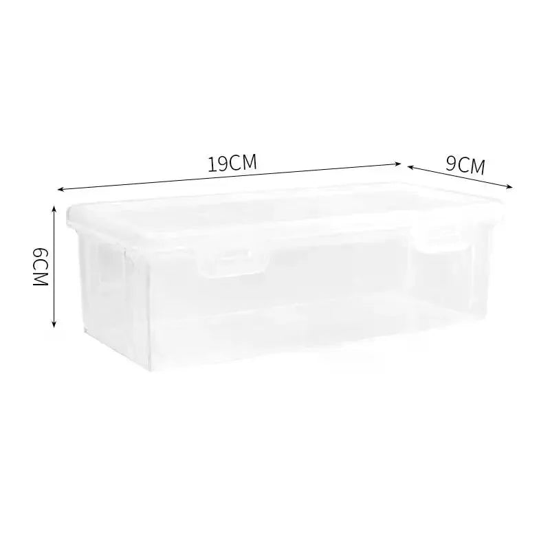 4 Pack Clear Plastic Storage Boxes With Secure Locking Lids Large Capacity For Art Supplies Organizing Home School Oasis Select