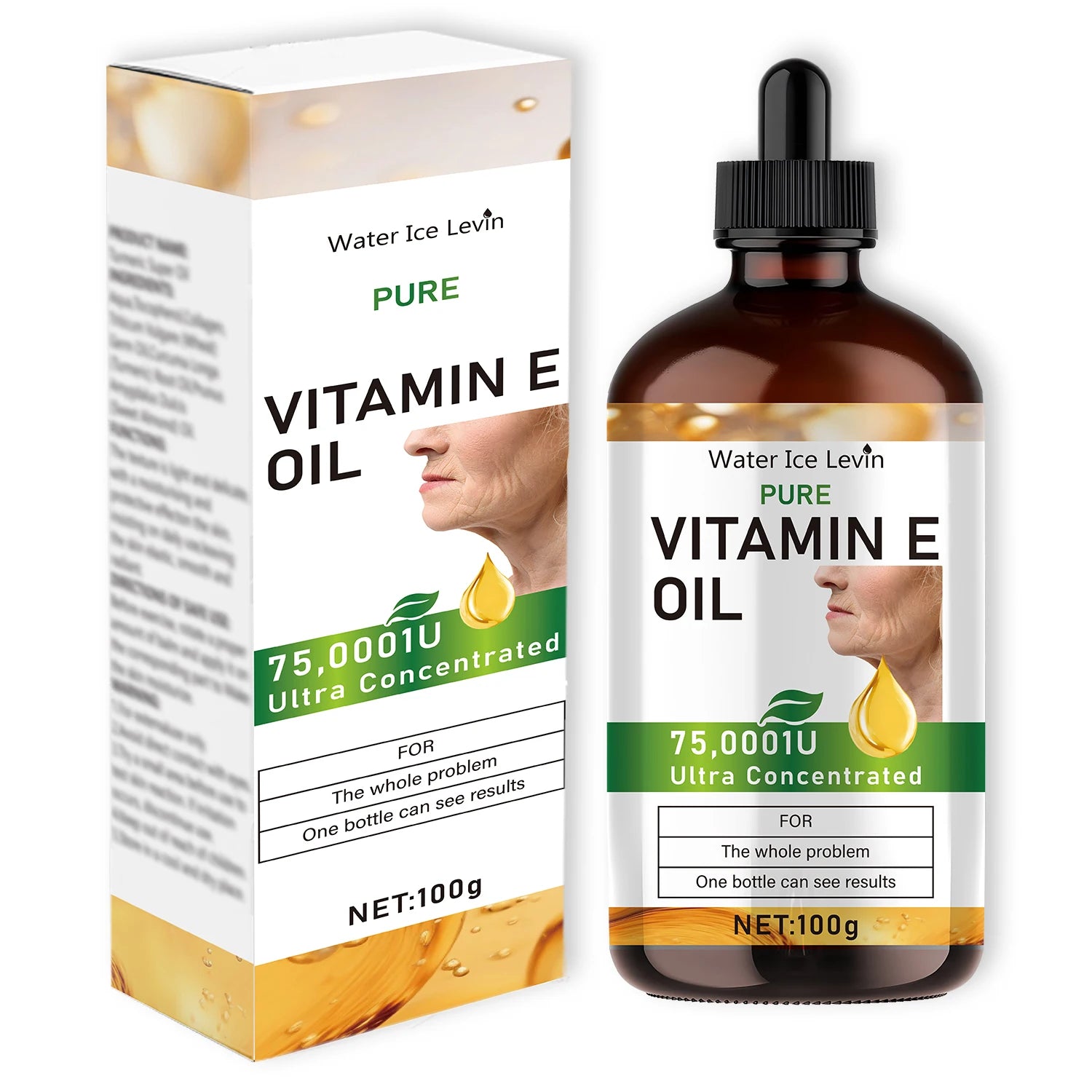 100ml Vitamin E Essential Oil – Skin, Hair, Body & Nail Care Vitamin E Body Oil Oasis Select One Bottle 100g