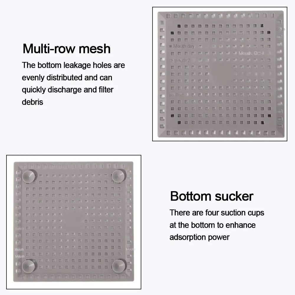 Useful NEW Sink Strainer Floor Drain Anti-blocking Mesh Trap Hair Clean Up Waste Catcher Kitchen Bathroom Accessories Oasis Select