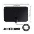 2026 New Indoor HD Digital TV Antenna Mini Mesh TV Antenna 4K 1080P DVB-T2 Antenna Oasis Select black