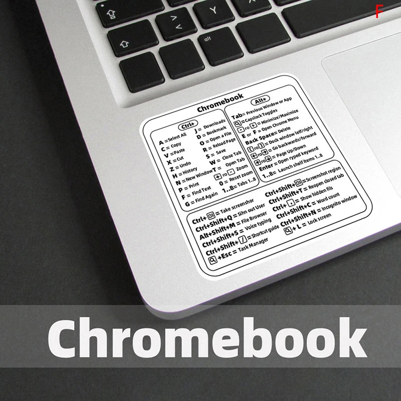 Windows PC Keyboard Shortcut Sticker – 14 Styles | PVC