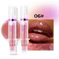 2-Pack Pearlescent Lip Oil Gloss – Glitter Glaze Moisturizer