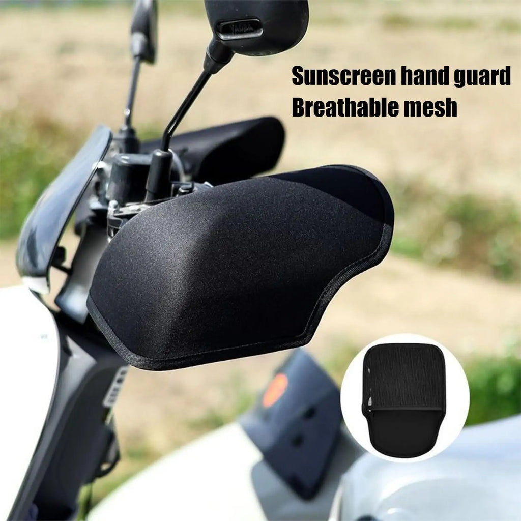 Handlebar Gloves Outdoor Motorcycle Handlebar Muffs Sun Protection Waterproof Windproof Grip Accessories Sun Protection Hand Oasis Select