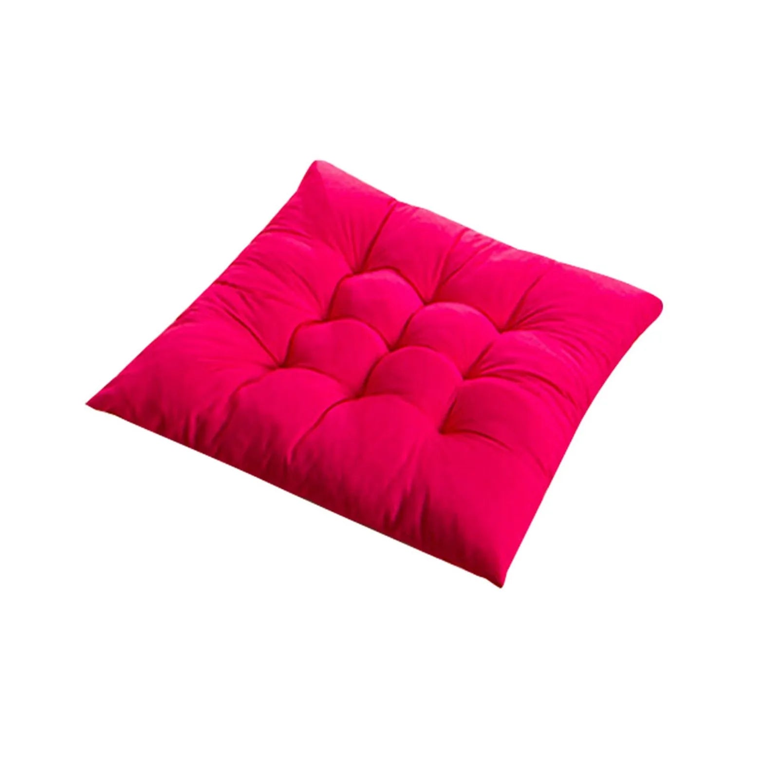 40cm Throw Pillow Chair Fixed Rope Non-Slip Seat Cushion Nap Pillows Home Office Chair Cushion Seat Soft Pad Pillow Sofa Cushion Oasis Select Hot Pink