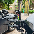 Charming LED Safety Bike Lights Wind-Driven Traffic Light Design Decoration Cool Motorcycle Accessories Gift Oasis Select onesize