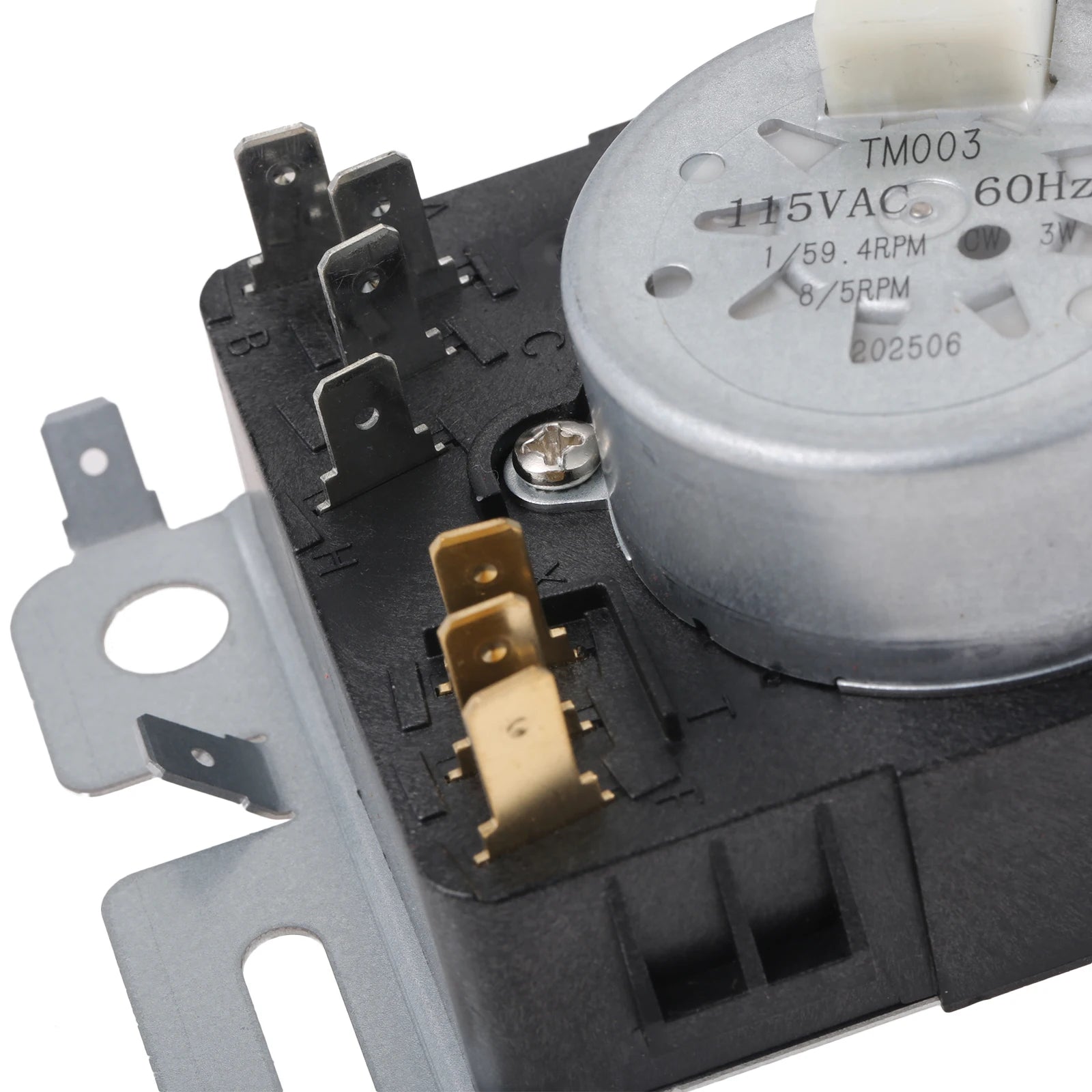 Replacement for PD00043061,418-098-20-B5,4448993,AP6023568,PS11756913,EAP11756913,EAP11756913 1Pc Alloy W10642928 Dryer Timer Oasis Select