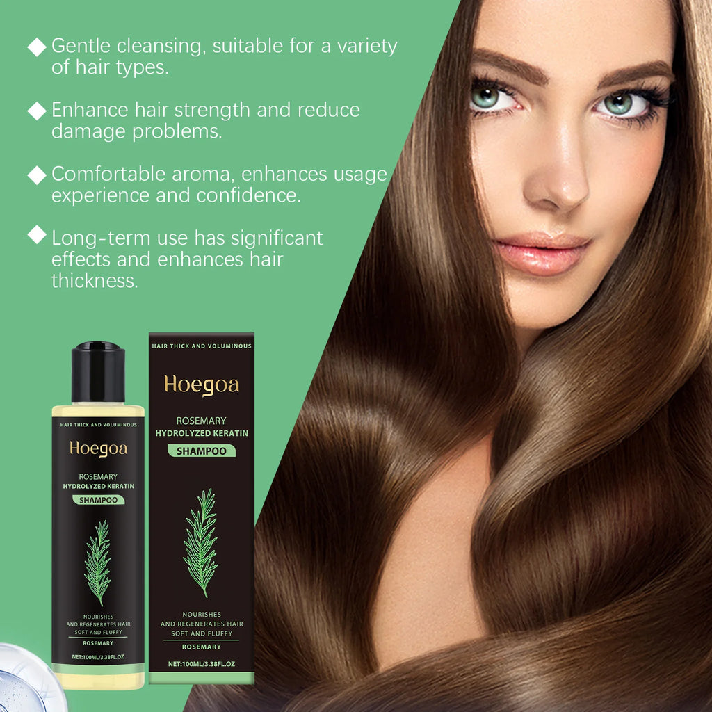 Rosemary Oil Hair Growth Shampoo – Thicker, Fuller Hair | Hoegoa Hair Growth Shampoo Oasis Select