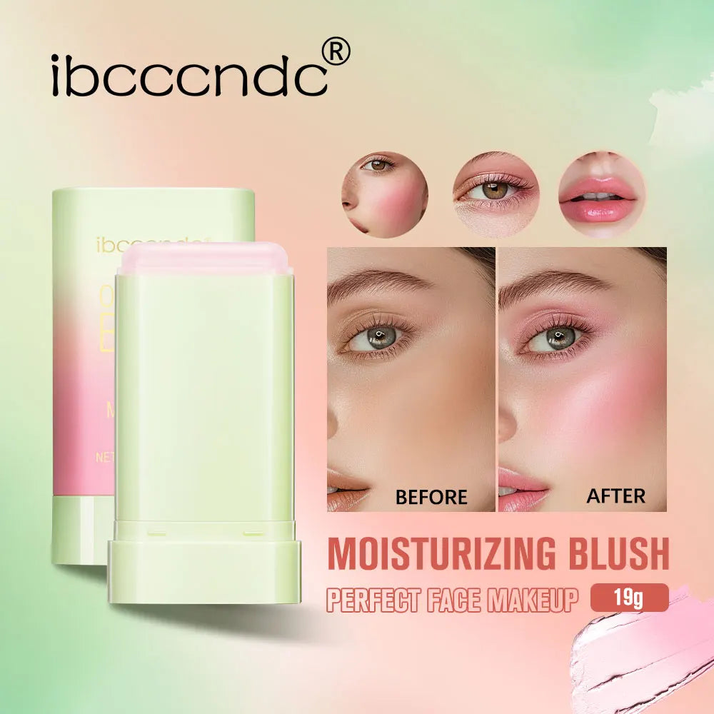 Eraser Blush Stick Tinted Moisturizing High Pigmented For Cheeks Eyes Lips Natural Finish Cream Blusher Makeup Korean Cosmetics Oasis Select