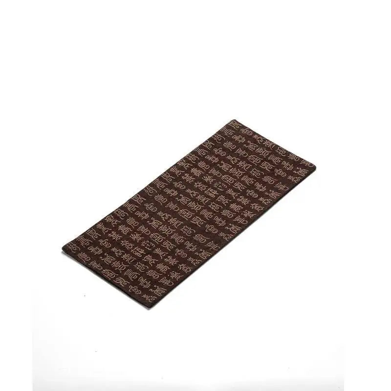 Zen Style Tie-dye Ancient Seal Script Tea Mat Dry Bubble Waterproof Mat Tea Mat Table Tea Table Tea Oasis Select