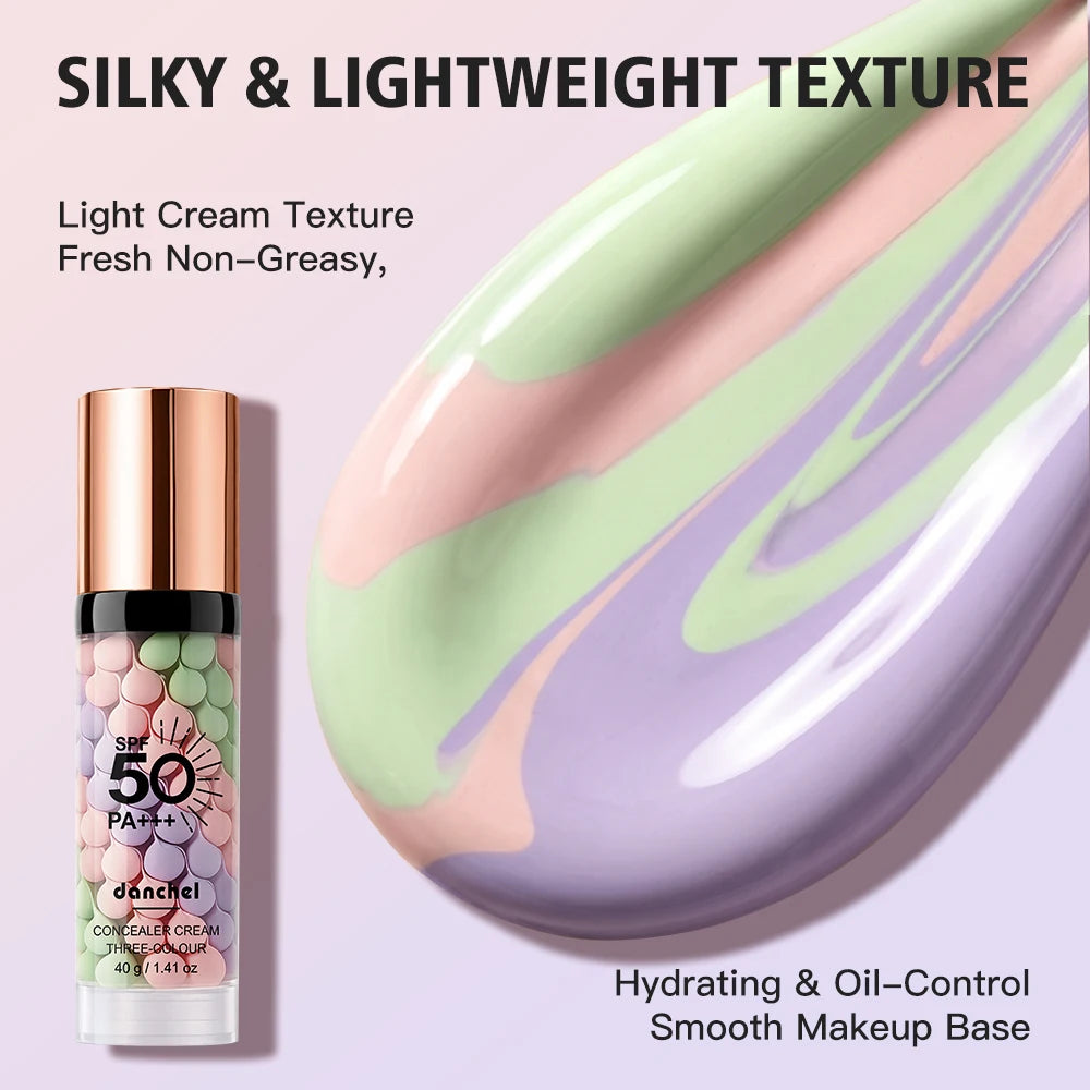 SPF 50 Face Primer – 3-in-1 Color Corrector & Oil Control Face Primer SPF Oasis Select