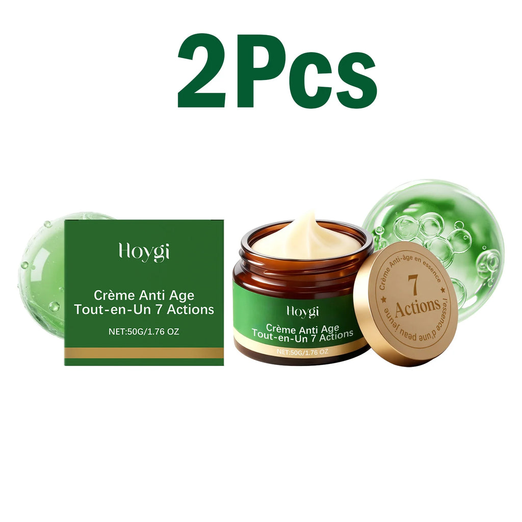Hoygi 7-in-1 Anti-Aging Face Cream – Firming & Brightening 50g Anti-Aging Face Cream Oasis Select 2 x 50g Boxed