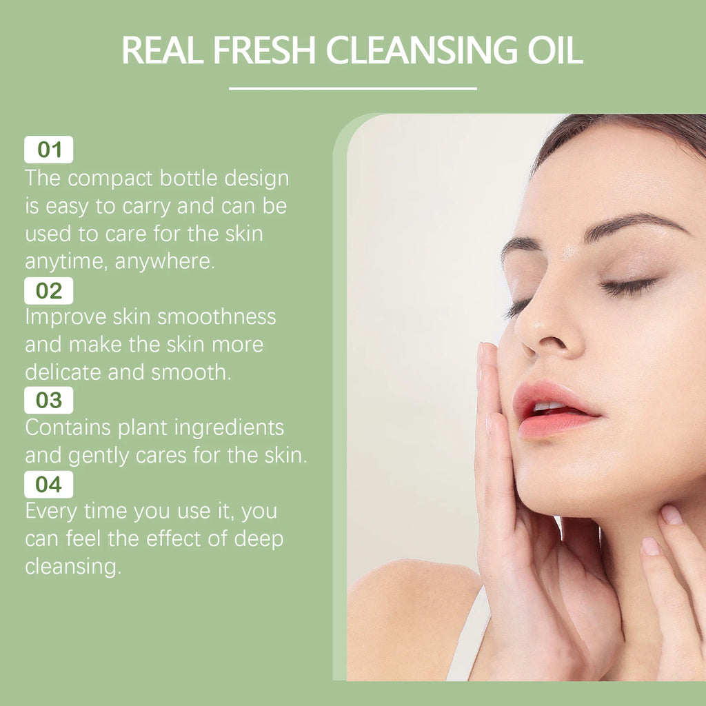 Eelhoe Green Tea Cleansing Oil – Gentle Makeup Remover 100ml