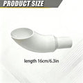 Water Tank Fill Funnel Large Opening Structure Water Fill Hatch Inlet for Trailer for Boat Yacht Trailer RV Terrace Balcony Oasis Select White