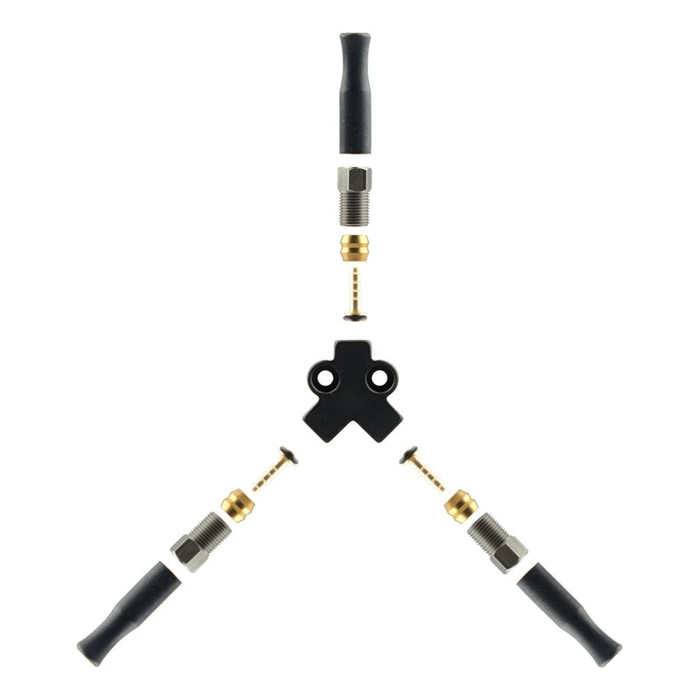 Brake Mount Adapter 1-to-2 Adapter Custom Angle Configurations Dual Output 45 Degree 90 Degree Brake Adapter Bicycle Brake Oasis Select A