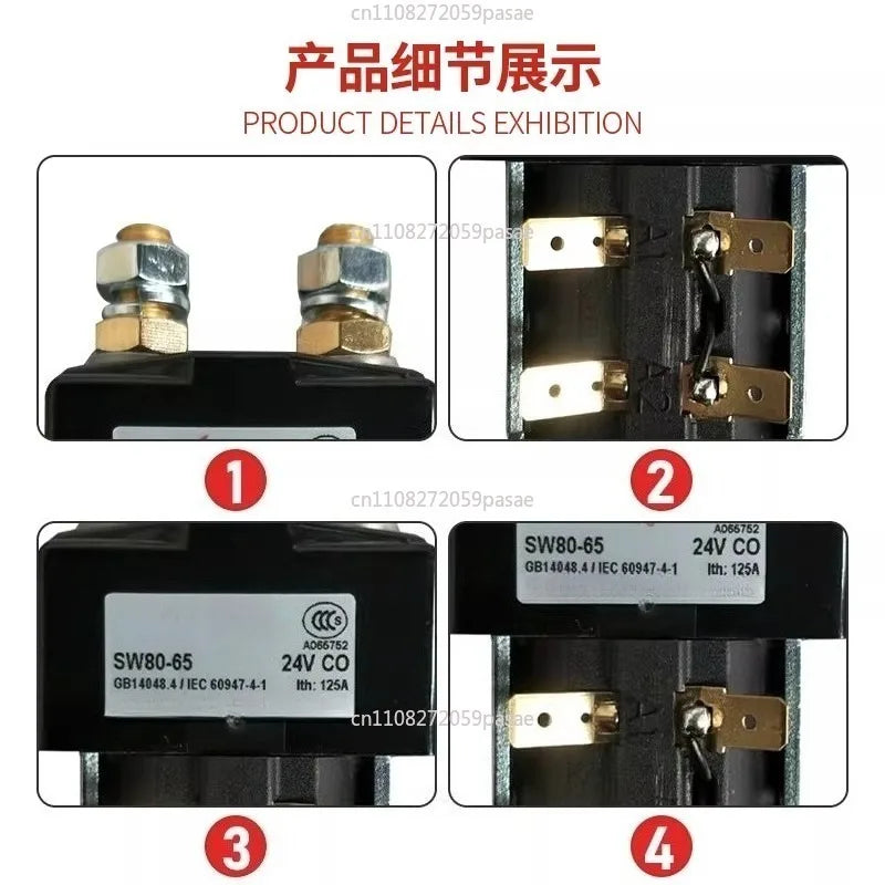 24v 100A 80-65 Model DC Contactor for Pallet Truck/stacker Oasis Select