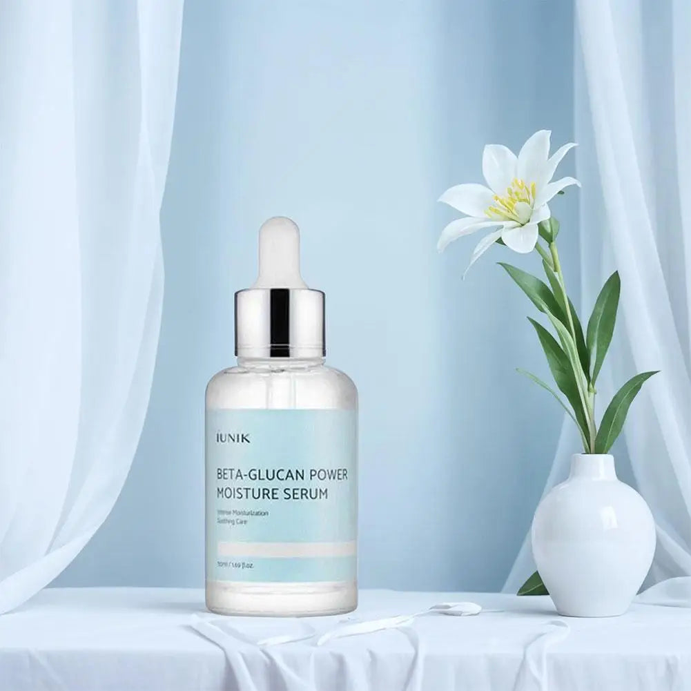 IUNIK Beta-Glucan Rejuvenating Essence 50ml – Moisturizing Serum Moisturizing Face Serum Oasis Select