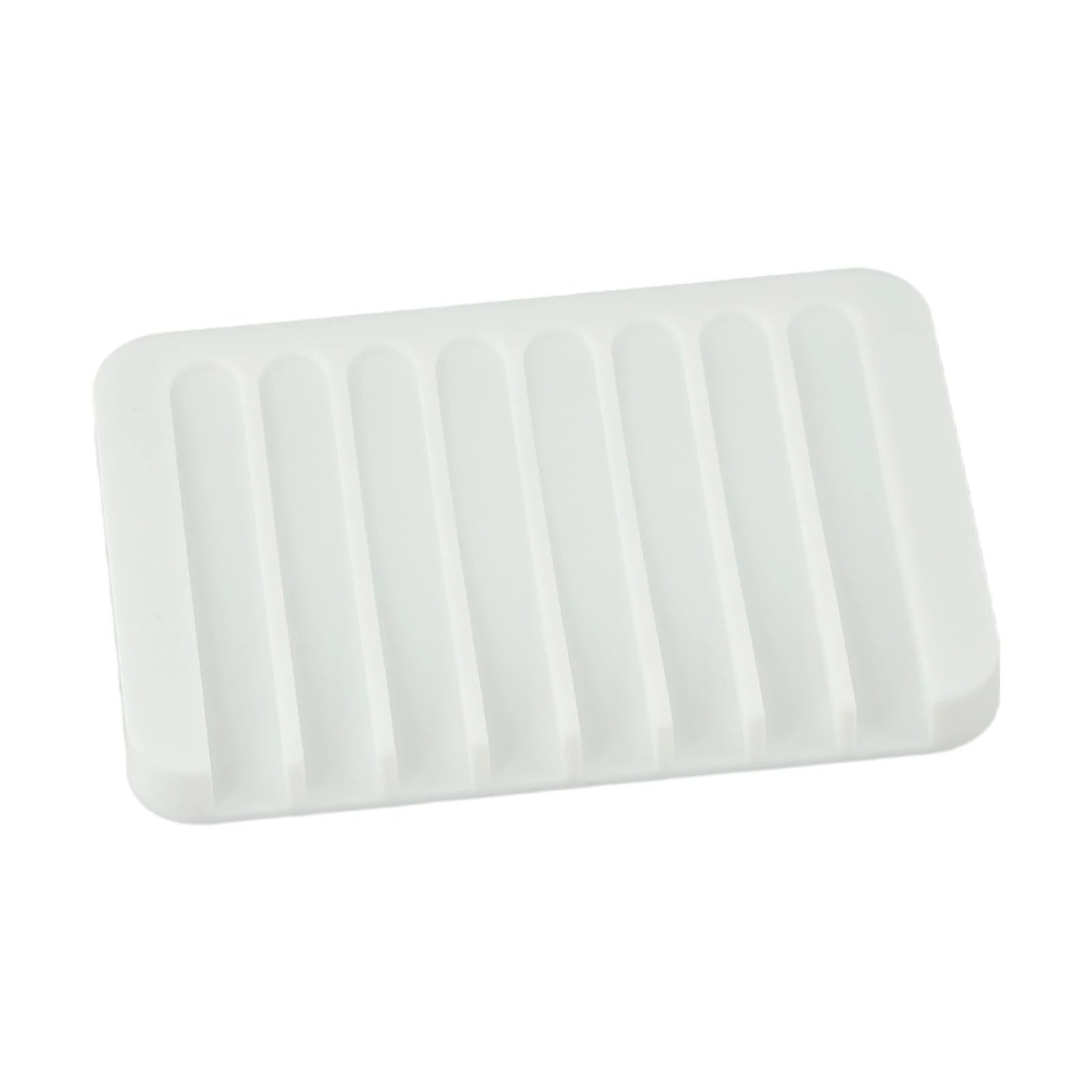 1/2pcs Silicone Self Draining Soap Dishes Kitchen Sink Soap Dish Sponge Tray Soap Holder Countertop Soap Dispenser Oasis Select
