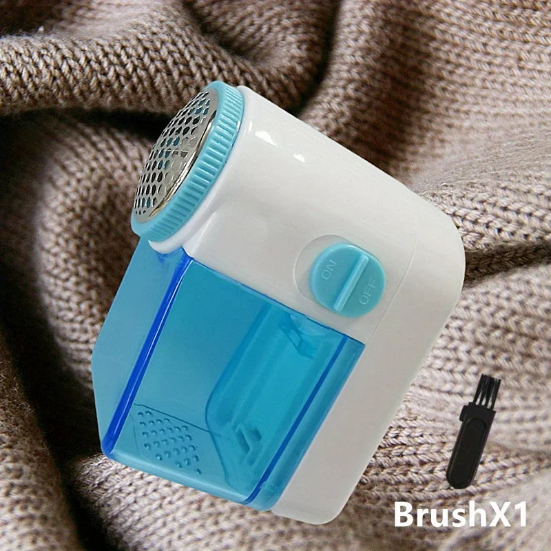 Electric Lint Remover - Battery Powered Hairball Trimmer for Clothes and Furniture - Easily Removes Lint and Hairballs Oasis Select