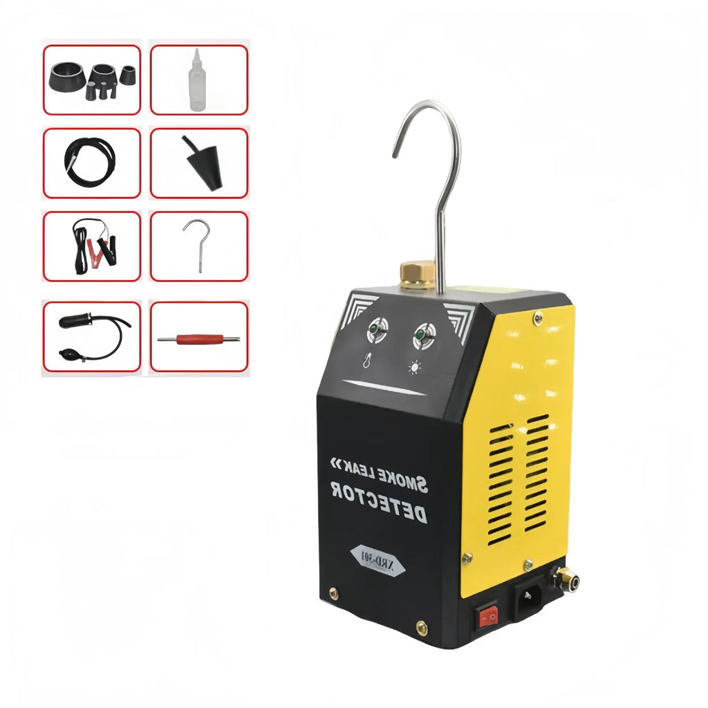 EVAP Smoke Machine 12V DC Built-in Air Pump & Compressor Motor Automotive Smoke Machine for Cars Motorcycles Trucks Boats & ATVs Oasis Select 1 SET