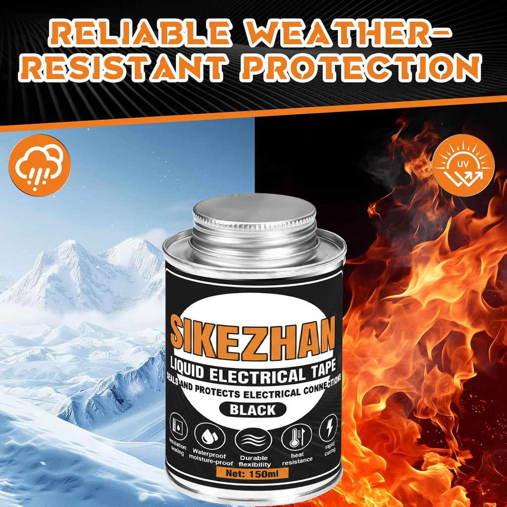 Liquid Electrical Tape Tube Fast Drying Waterproof Insulation Sealant High Temp UV Rubberized Coating Wire Cable Glue Paste Tool Oasis Select