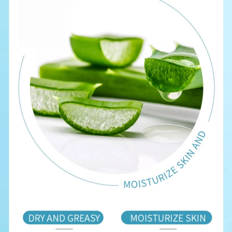 SADOER Aloe Vera Moisturizing Cream 140g – Glycerin, Non-Greasy Moisturizing Face Cream Oasis Select