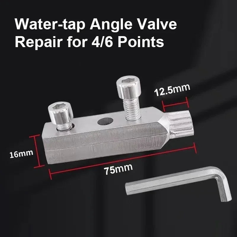 Extractor for Water Pipe Breakage Multi Specification Wire Extractor Water-tap Screw Remover Angle Valve Repair Tools Oasis Select