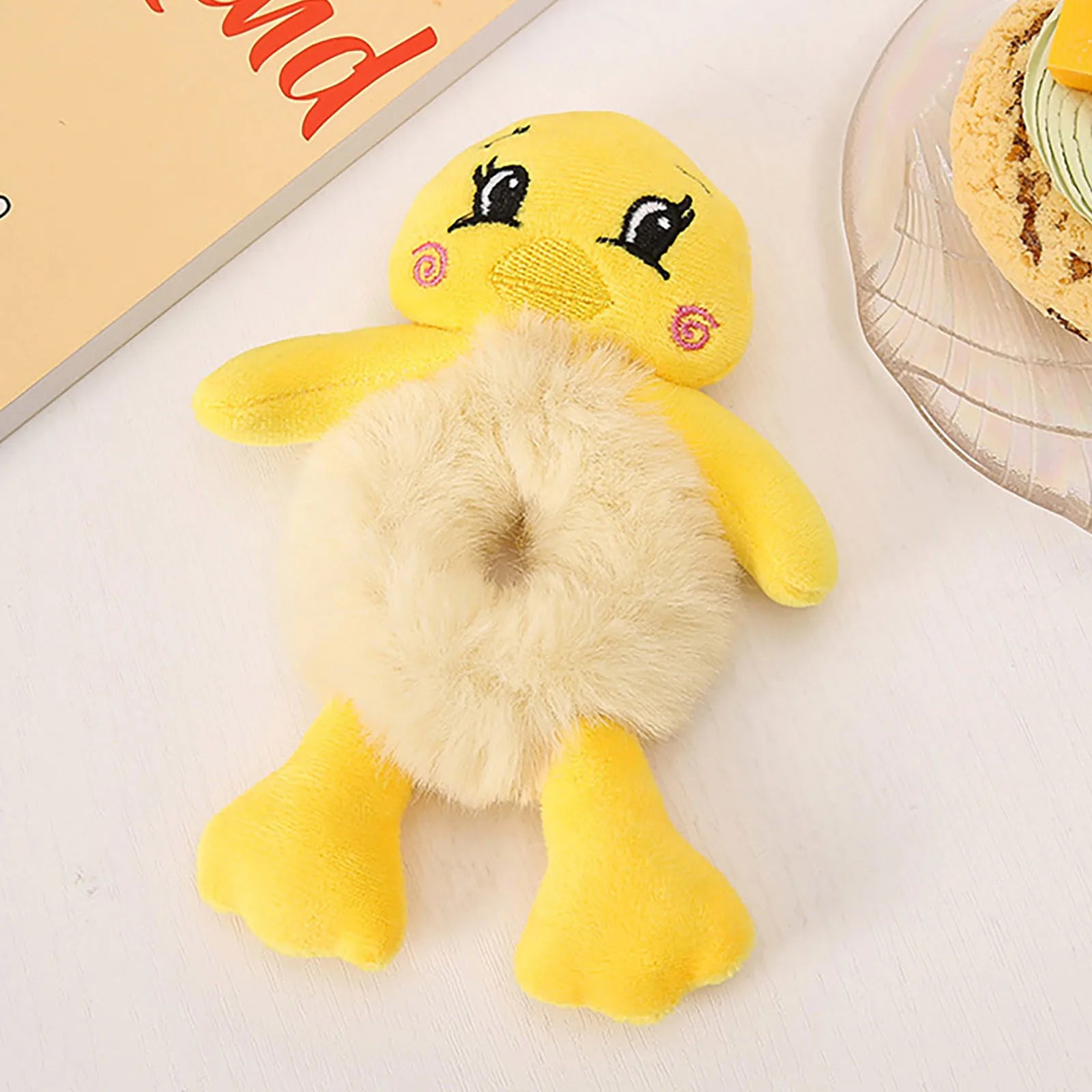 Cute 3D Cartoon Plush Hair Tie for Girls & Women | Ponytail Plush Hair Tie Oasis Select