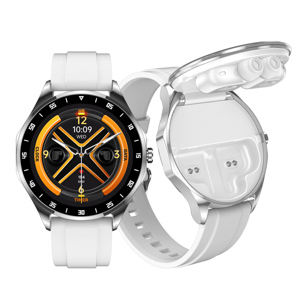 MINGCC 2-in-1 Smartwatch & Bluetooth Headset – AMOLED Watch
