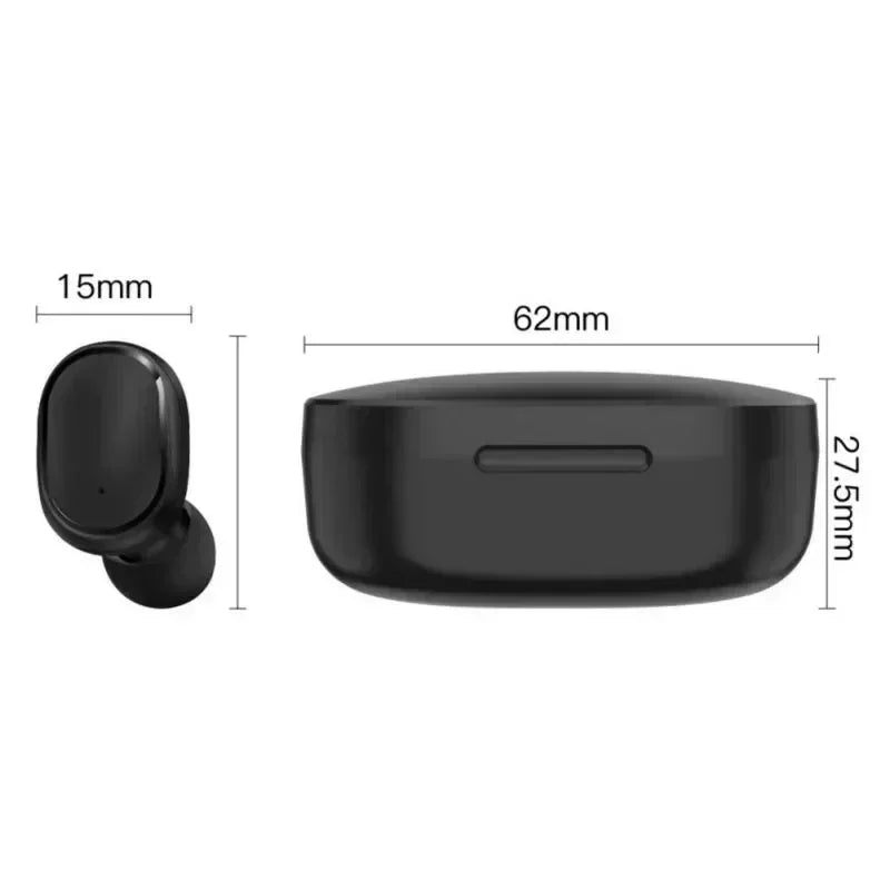 TWS E6S Bluetooth Earphones Wireless bluetooth headset Noise Cancelling Headsets With Microphone Headphones Oasis Select