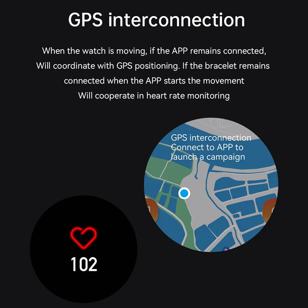 New Smartwatch Men Women 1.39" Blue Tooth Call Sports Tracker Smart Watch GPS Heart Rate Game Waterproof NFC Voice Assistant Oasis Select