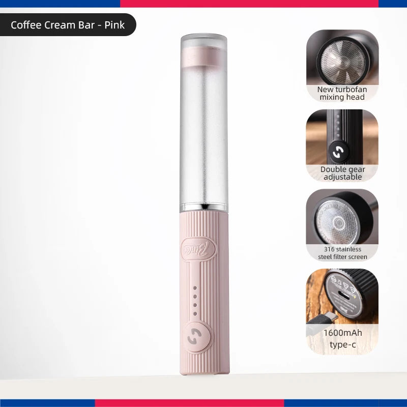 GUOHE Electric Milk Frother & Coffee Whisk | Mini Foamer