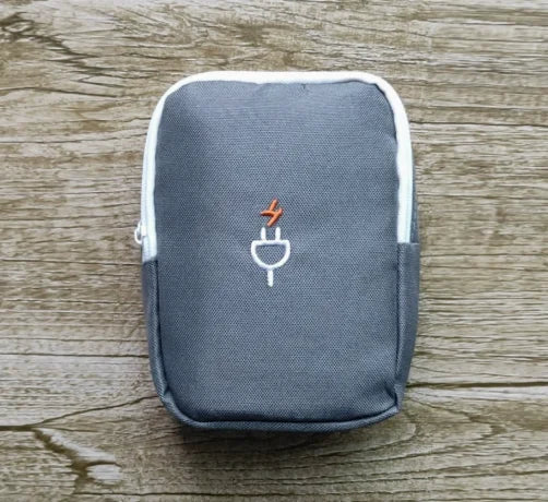 Travel Electronics Organizer Bag – Cables, Power Bank & Earphones