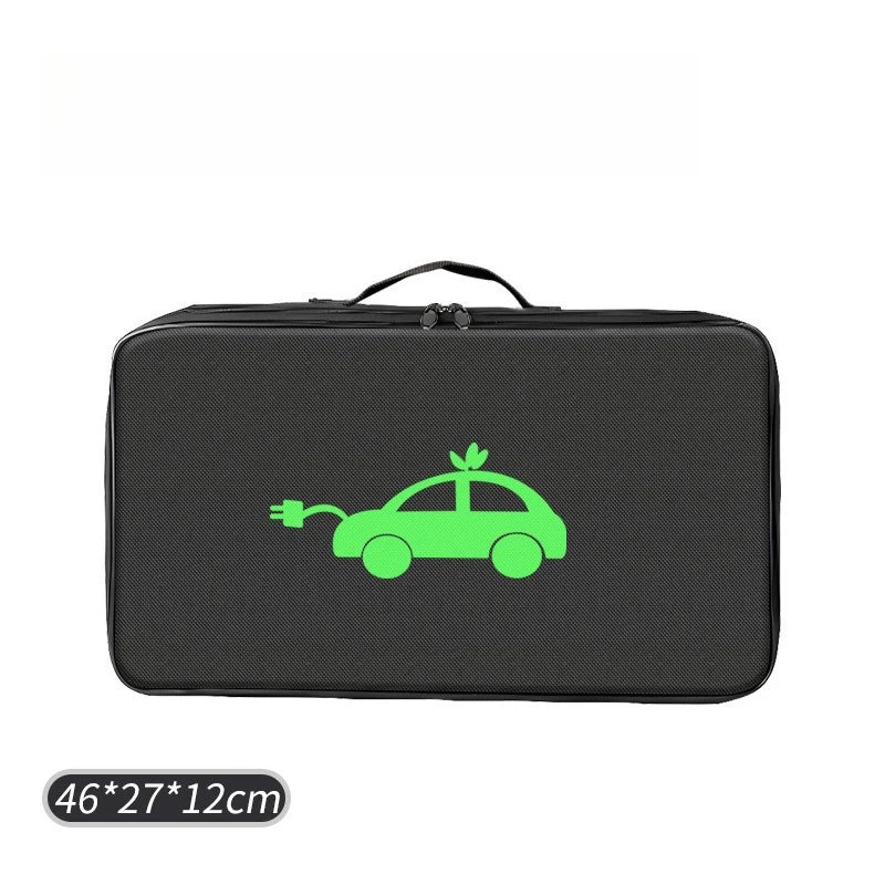 EV Charging Cable Organizer Bag Waterproof Portable Car Tools Storage & Organizer for Jumper Cables Universal Cars Trucks Oasis Select 1 PCS Rectangle