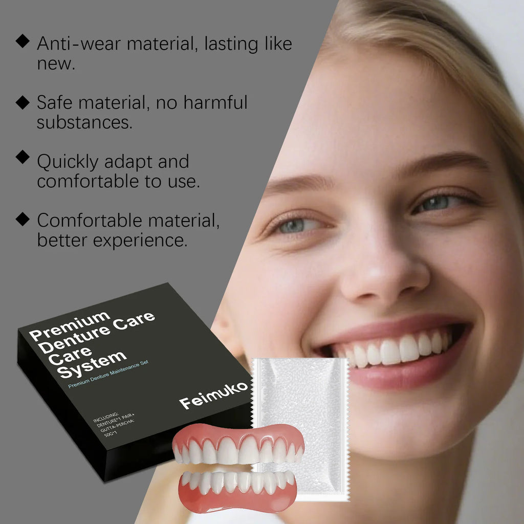 Denture Decoration Set – Natural Fit & Comfortable Novelty Novelty Dental Accessory Oasis Select