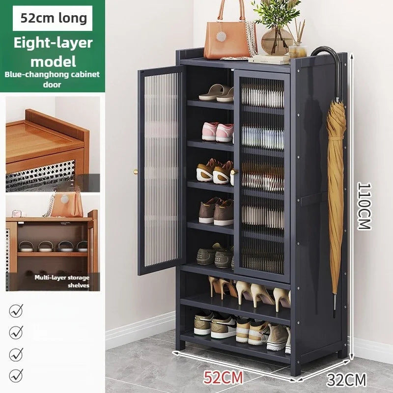 Entry Door Shoe Cabinet Large-capacity Multi-layer Porch Corridor