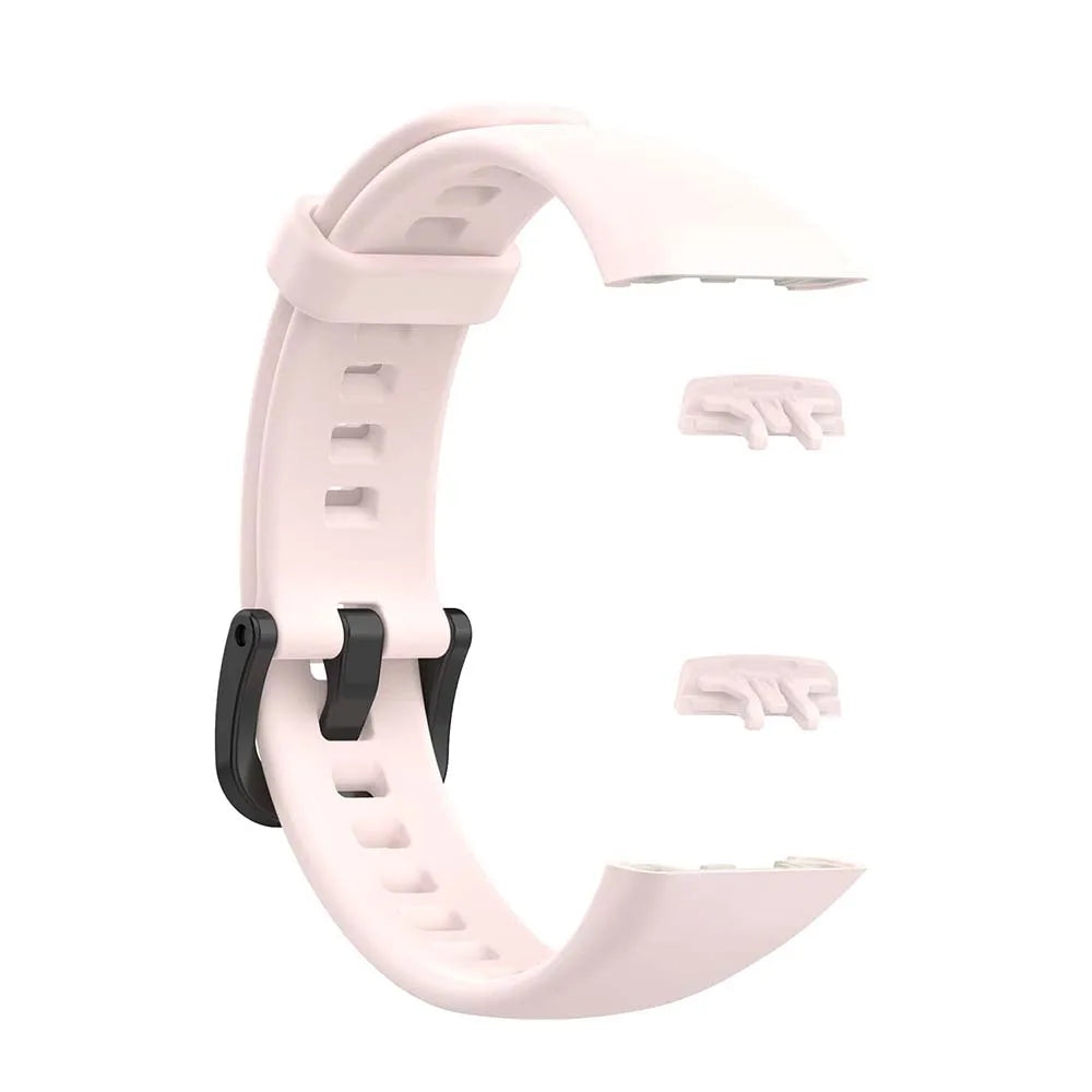 Silicone Replacement Band for Huawei Honor Band 6 – Soft Strap Watch Band Strap Oasis Select Pink