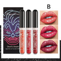 Dragon Ranee Halloween Lip Gloss Set – Sparkling Purple & Black Trio