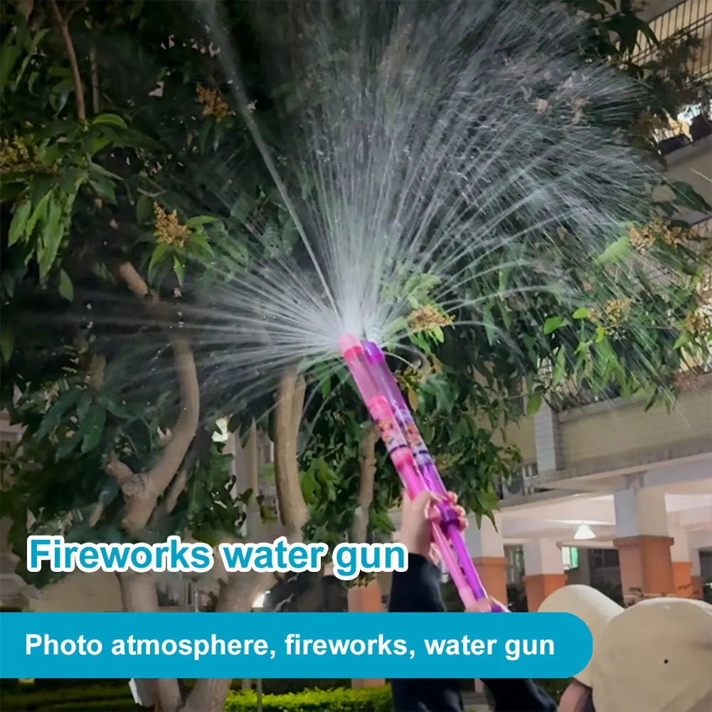 Firework Water Gun Water Spray Toy Fireworks Water Spraying Toys Summer Outdoor Swimming Pool Backyard Beach Toys Oasis Select