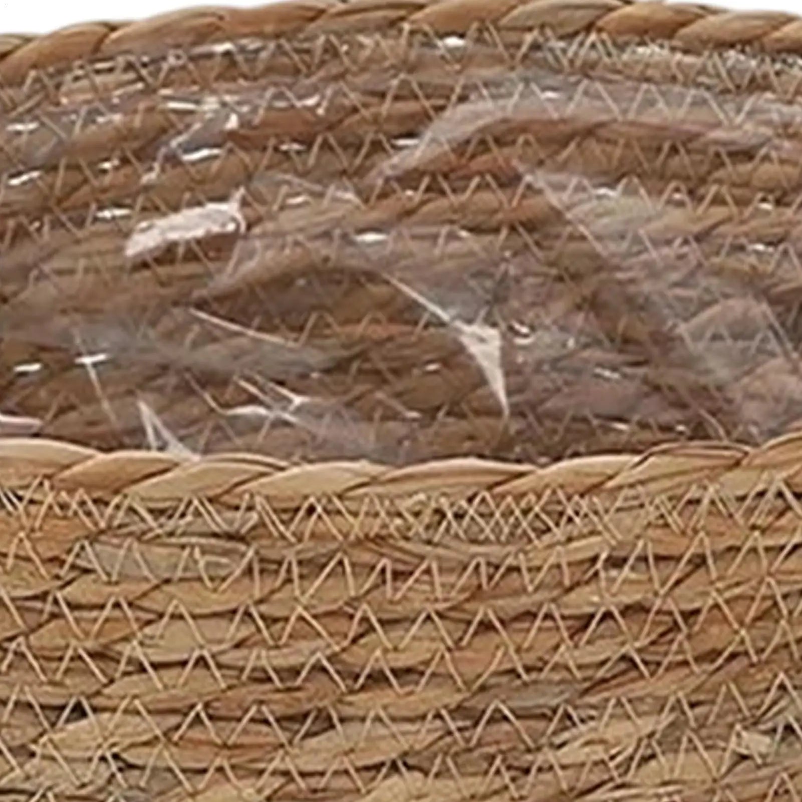 Planter Basket Straw Flowerpot Wicker Planter Basket Flower Pot Rattan Straw Flower Basket For Home Garden Yard Decoration Oasis Select