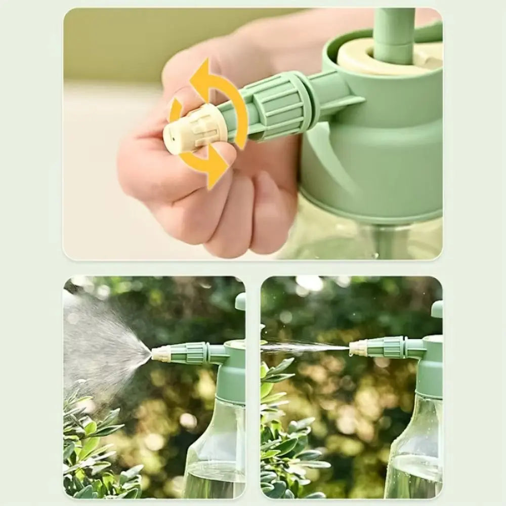 1.5L Pressure Watering Can – Adjustable Mist Nozzle & Pump Garden Watering Can Oasis Select