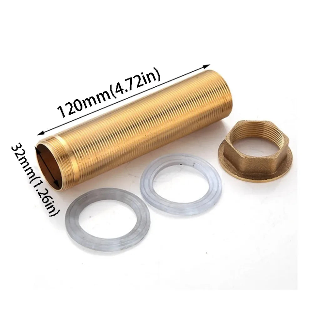 Brass Faucet Extension Nut M32 Tap Repair Kit | 60–150mm